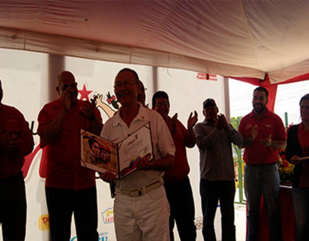 Homenaje a Trabajadores